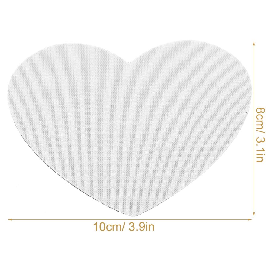 10 Pcs Sublimation Coaster Blanks Drinks Heat Transfer Cup Coasters - Image 2