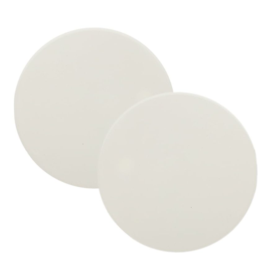 2pcs Sublimation Blank Coasters Round Sublimation Cup Coasters Heat Transfer Coasters - Image 2