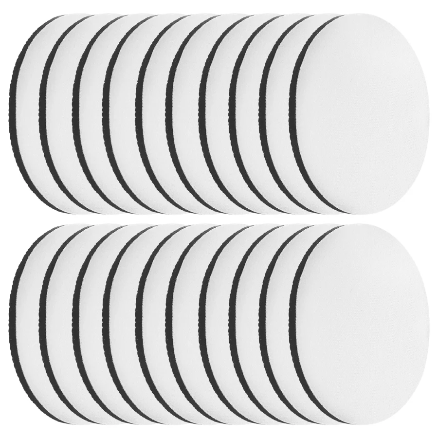 20 pcs Sublimation Blanks Coasters Heat Transfer Blank Coasters DIY Cup Coasters for Drinks
