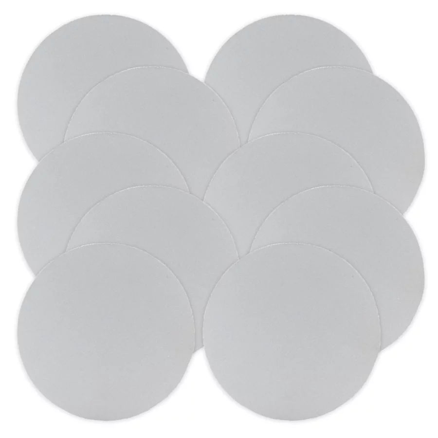4" Fabric Sublimation Coaster Blanks. Ideal for Custom Logos or Holiday Designs. Soft Durable Surface Perfect for Everyday Use, Special Events, Gifts or Personalized Décor. (10, Round)